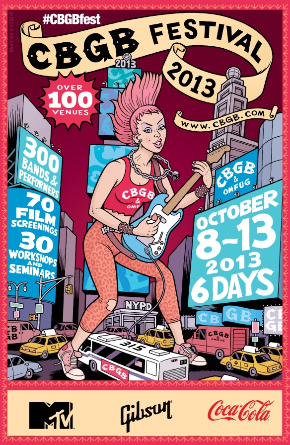 CBGB Festival, Thursday 10 October, 8.00 PM (Ella Lounge)