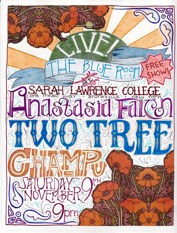 Show at Sarah Lawrence College: 9 November at 9.00 PM